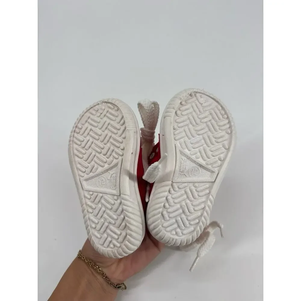 Boy Toddler Vintage Puma Shoes With Lion Size 12